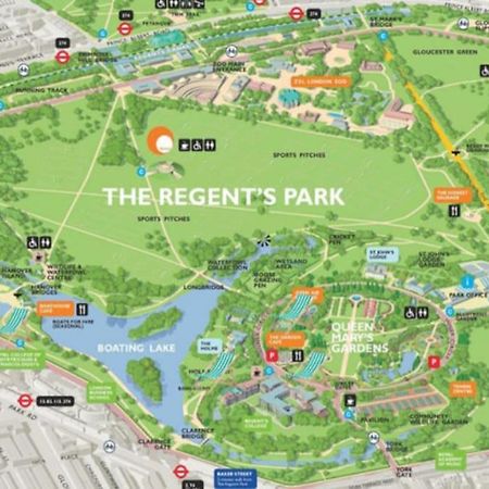 Comfy 1Br Flat V Close To Euston And Regent'S Park Londra Esterno foto